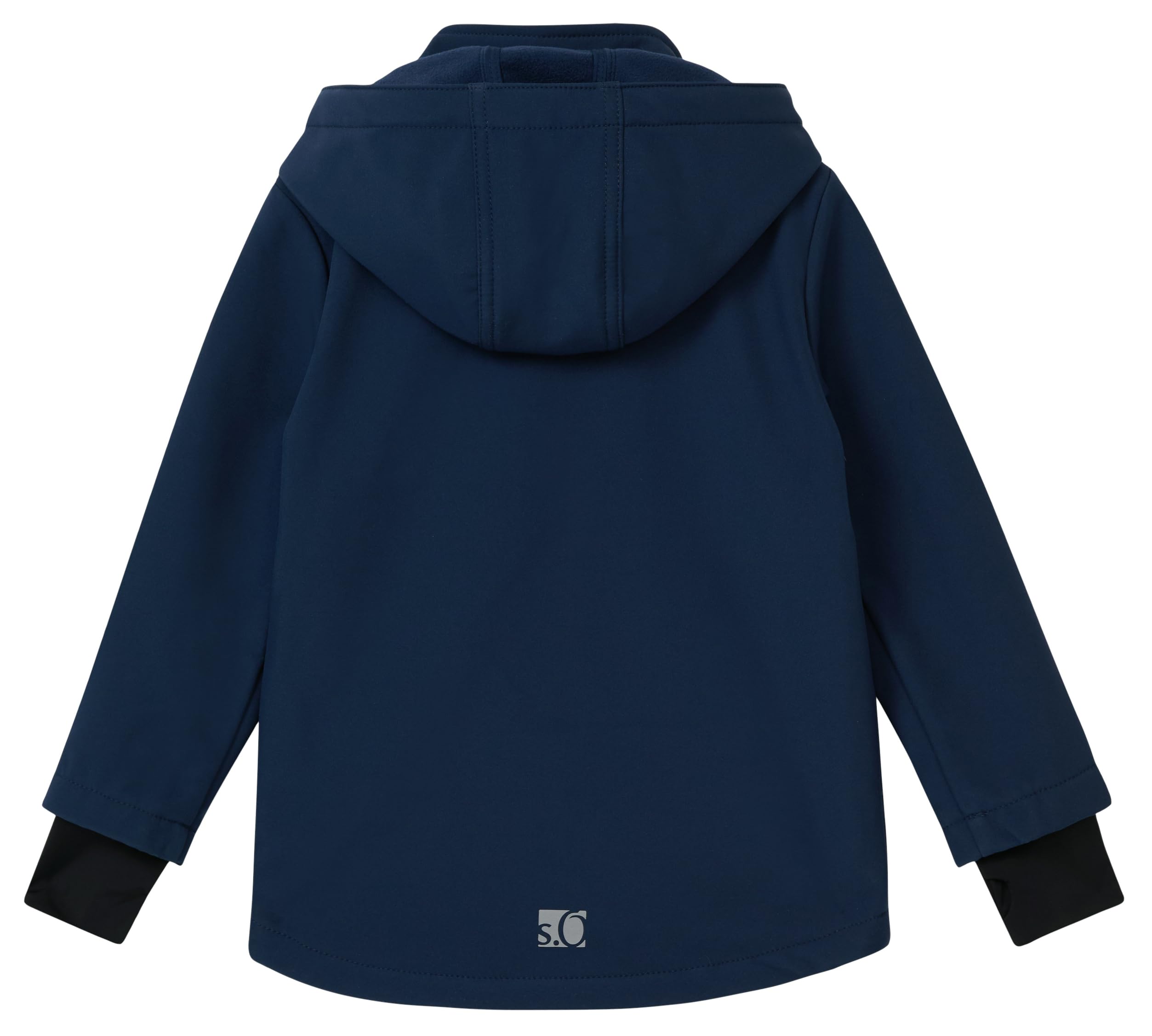 s.Oliver Wetterfeste Softshell-Jacke mit Fleece-Futter und fixierter Kapuze
