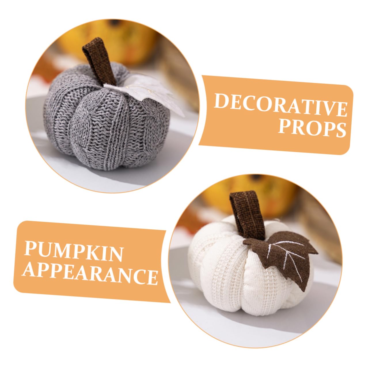 TOPBATHY 15 Pz Ciondolo Zucca Ornamento Di Zucca Artificiale Decorazione Autunnale Della Mini Zucche Di Halloween Cadono Zucche Artificiali Mini Statuina Di Finto Frutto