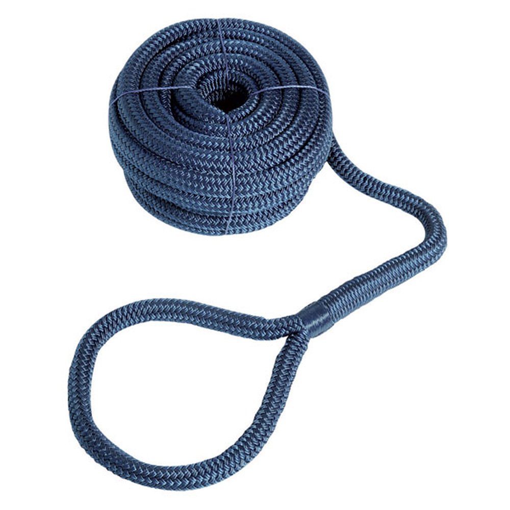 OSCULATI Ormeggio con occhio blu navy, 12 mm x 7 m