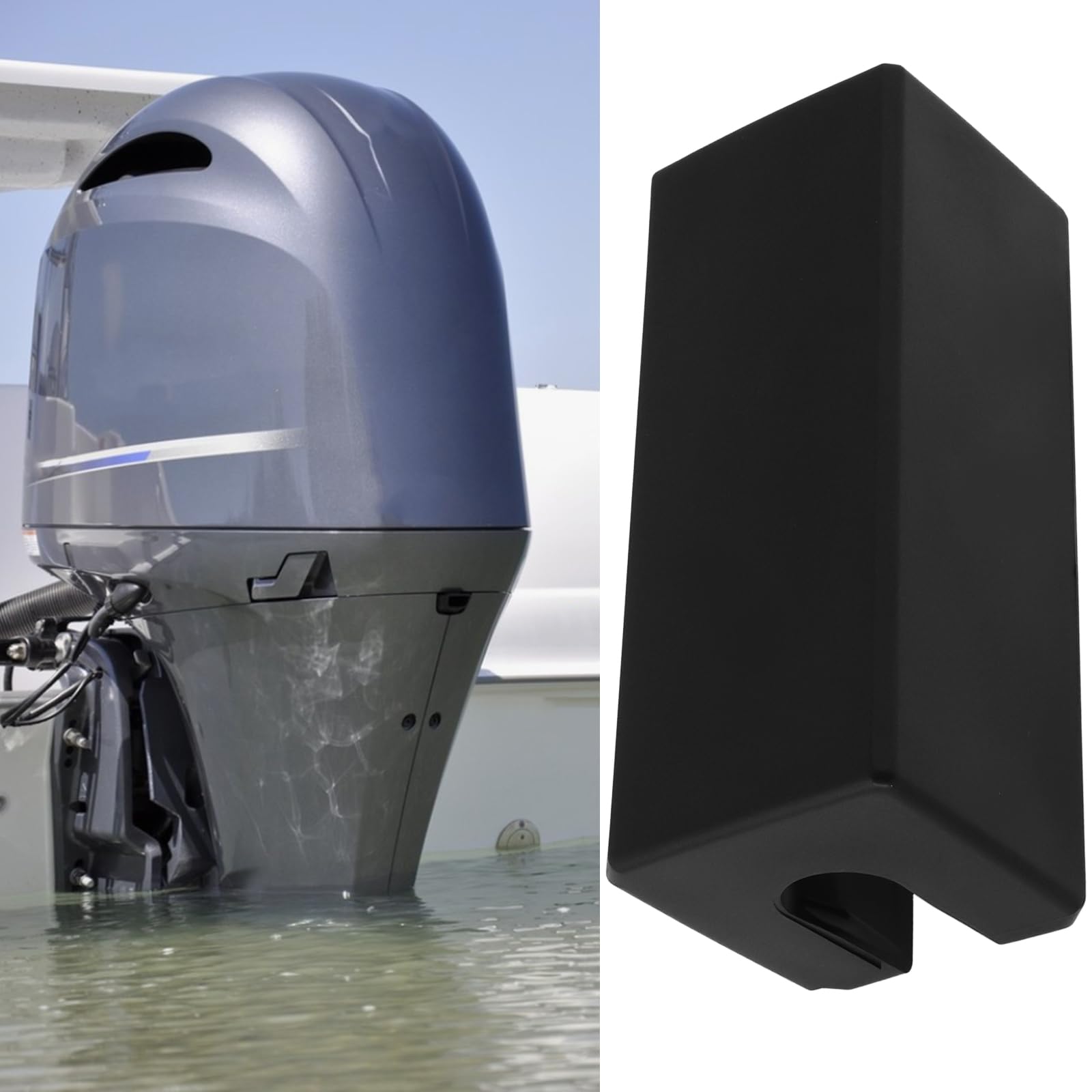 Create idea Boots-Transom-Saver-Außenbordmotor-Motorhalterung Kompatibel mit Yamaha 4-Takt 2-Takt 30 PS-200 PS