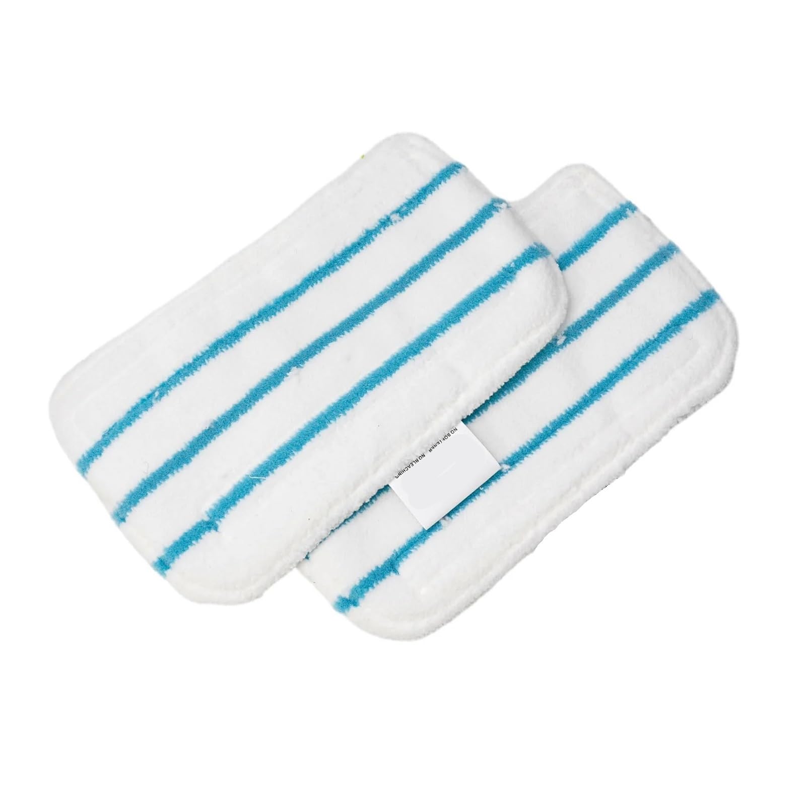 2 Almohadillas de Repuesto Microfibra, compatibles con Beldra BEL01097 for mopa a Vapor, eliminación eficaz Suciedad y mugre for Suelos Duros