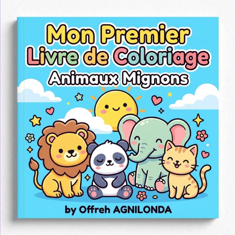 Mon Premier Livre de Coloriage: Animaux Mignons