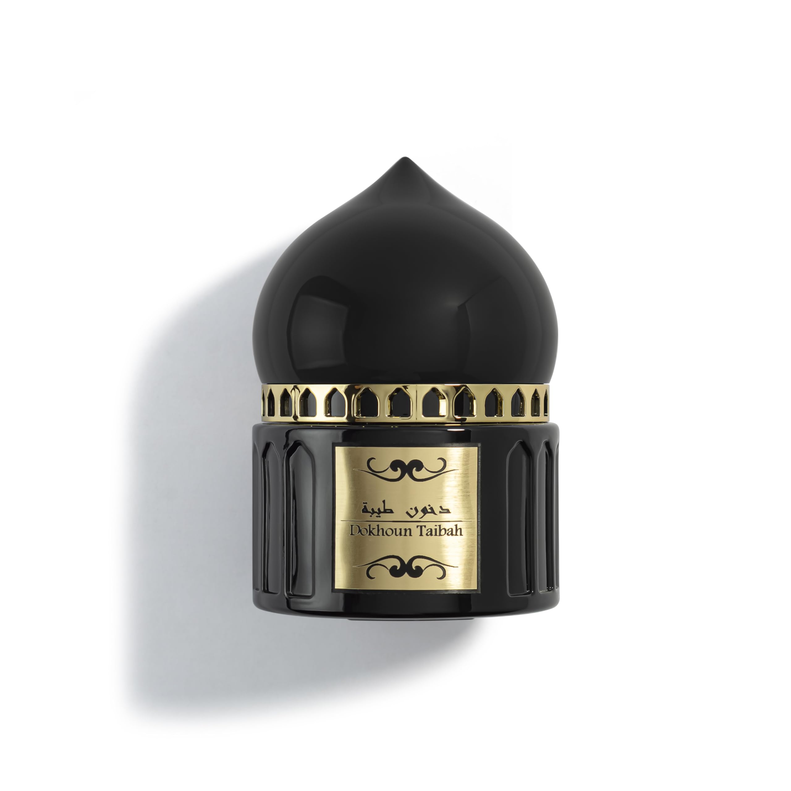 Dokhoun Taibah Bakhoor Arabic100g - Authentic Arabic Bukhoor Incense - Long-lasting Smoke-Free Aroma Inspired by the Spirit of the Cit (Oud)