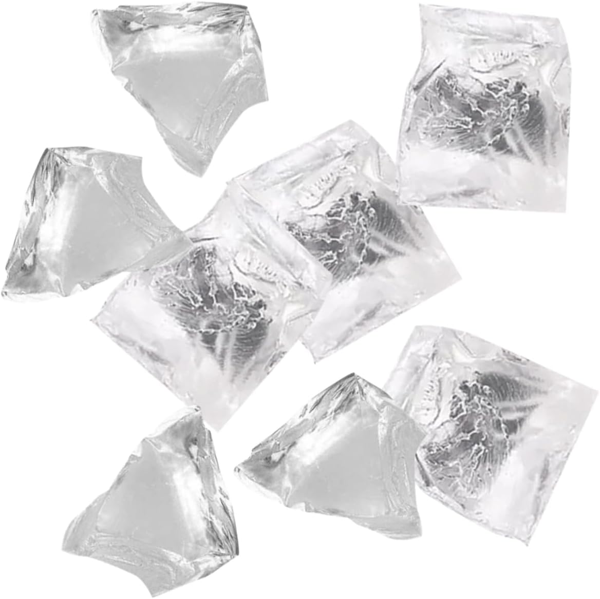 KALLORY 1Bag Natural DIY Candle Wax Transparent for Crafts for Candle Making Projects and Materials for Adults for Indoor Activities