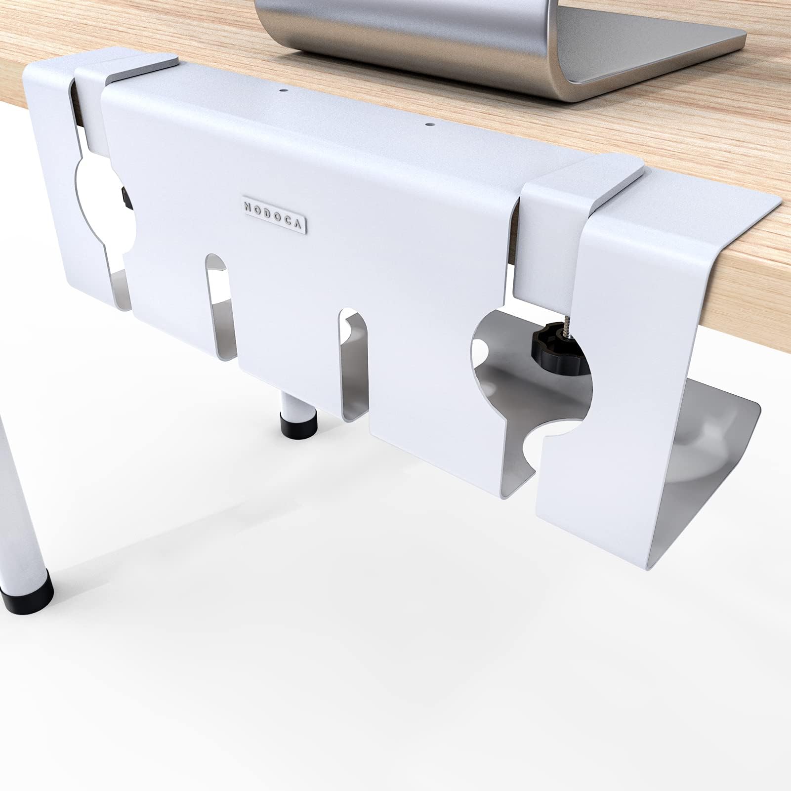 Stilemo Under Desk Cable Management Tray, 2 Pack UltraSturdy Under