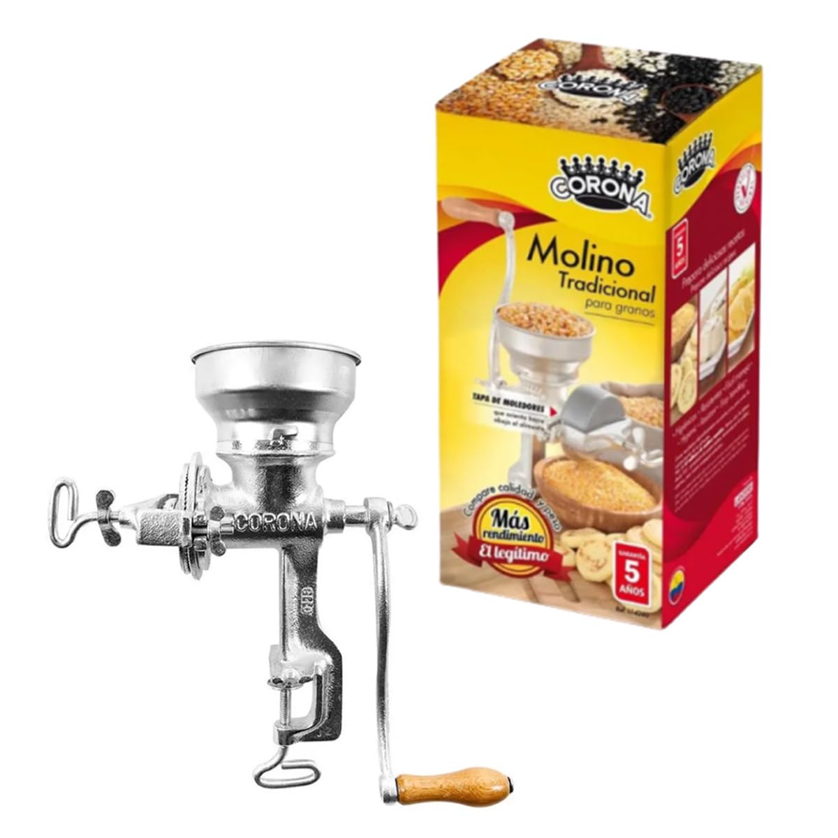 Moulin à céréales Corona - Machine à moudre Maiz- Corona