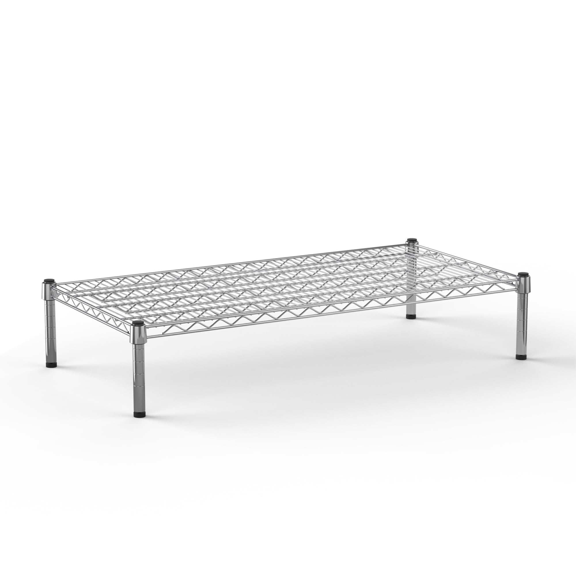 21" Deep x 42" Wide x 8" Height Wire Shelving Kit | 1-Tier | NSF Commercial Storage Rack Unit