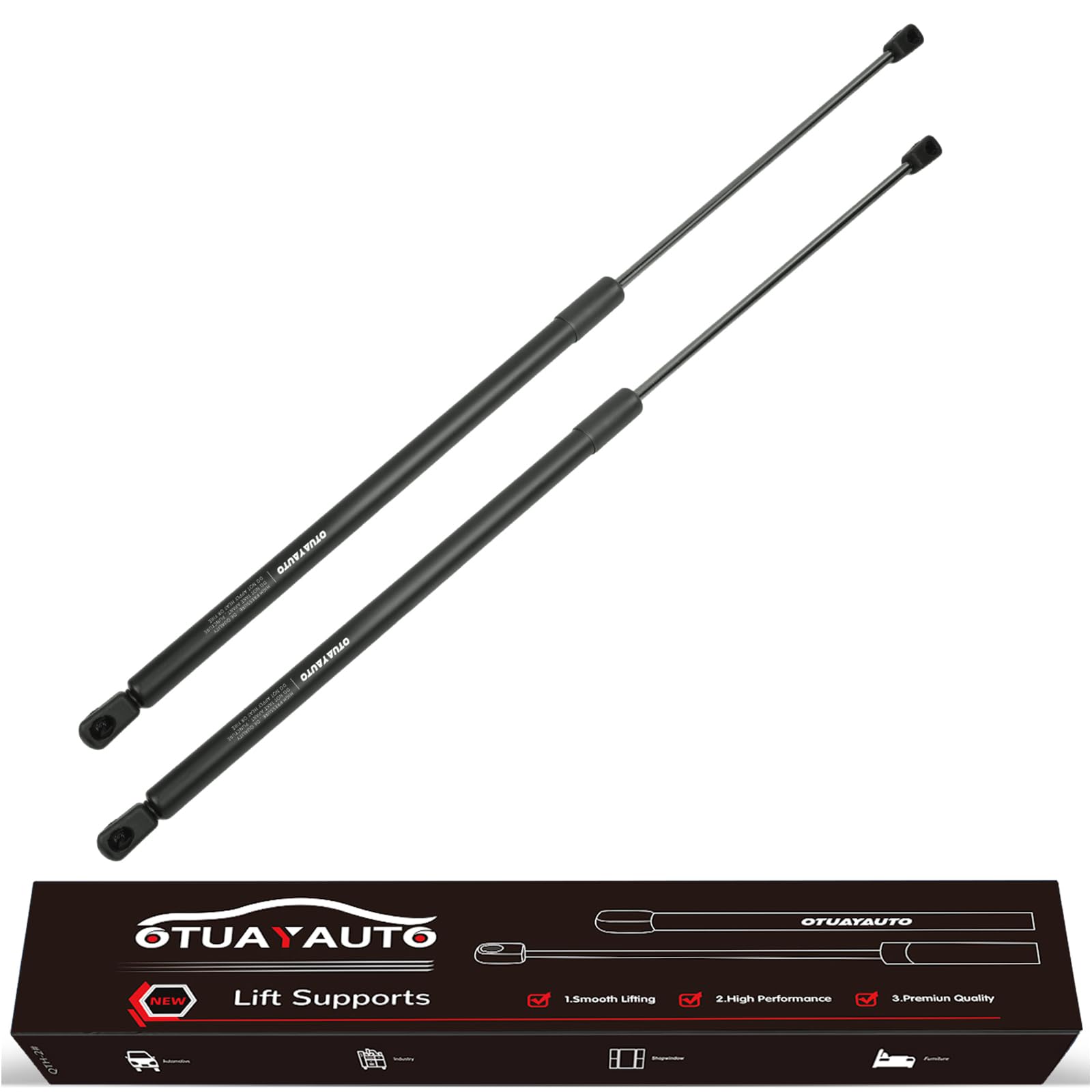 OTUAYAUTO Front Hood Lift Supports Shocks Gas Springs Struts Replacement for Mercedes-Benz E320 E350 E500 E550, S350 S600, SL550 CLS400 CLS550 CLS500, AMG E55 E63 CLS55 CLS63 S63 S65(Pack of 2)