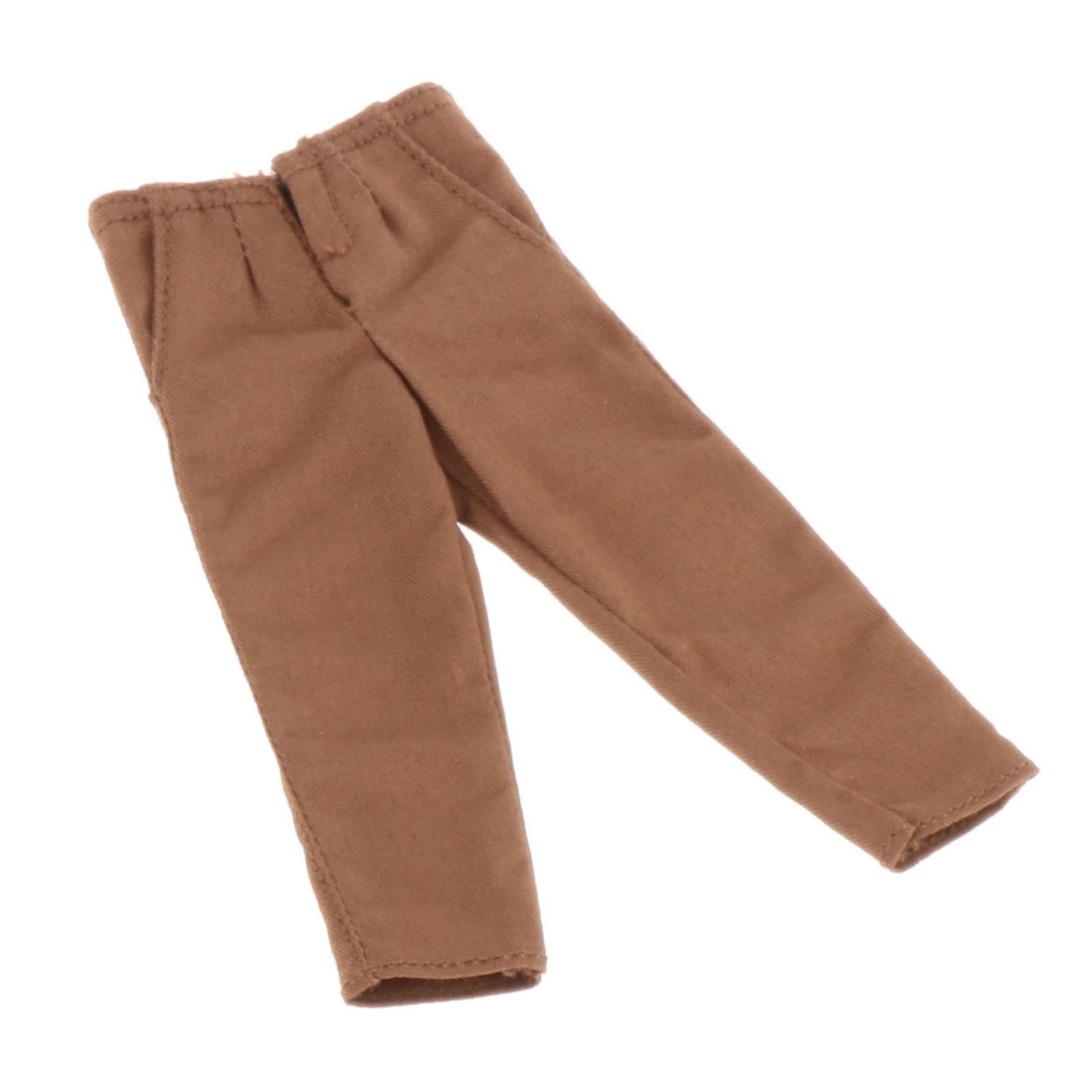 Amazon.com: rockible 1/12 Male Doll Clothes Mini Pants, Handmade 
