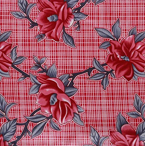 Image of Polyester 3-Layered Microwave Oven Top Cover With 4 Utility Pockets Suitable for Upto 30 Liter (Color- Red, Size-36x14 Inches)