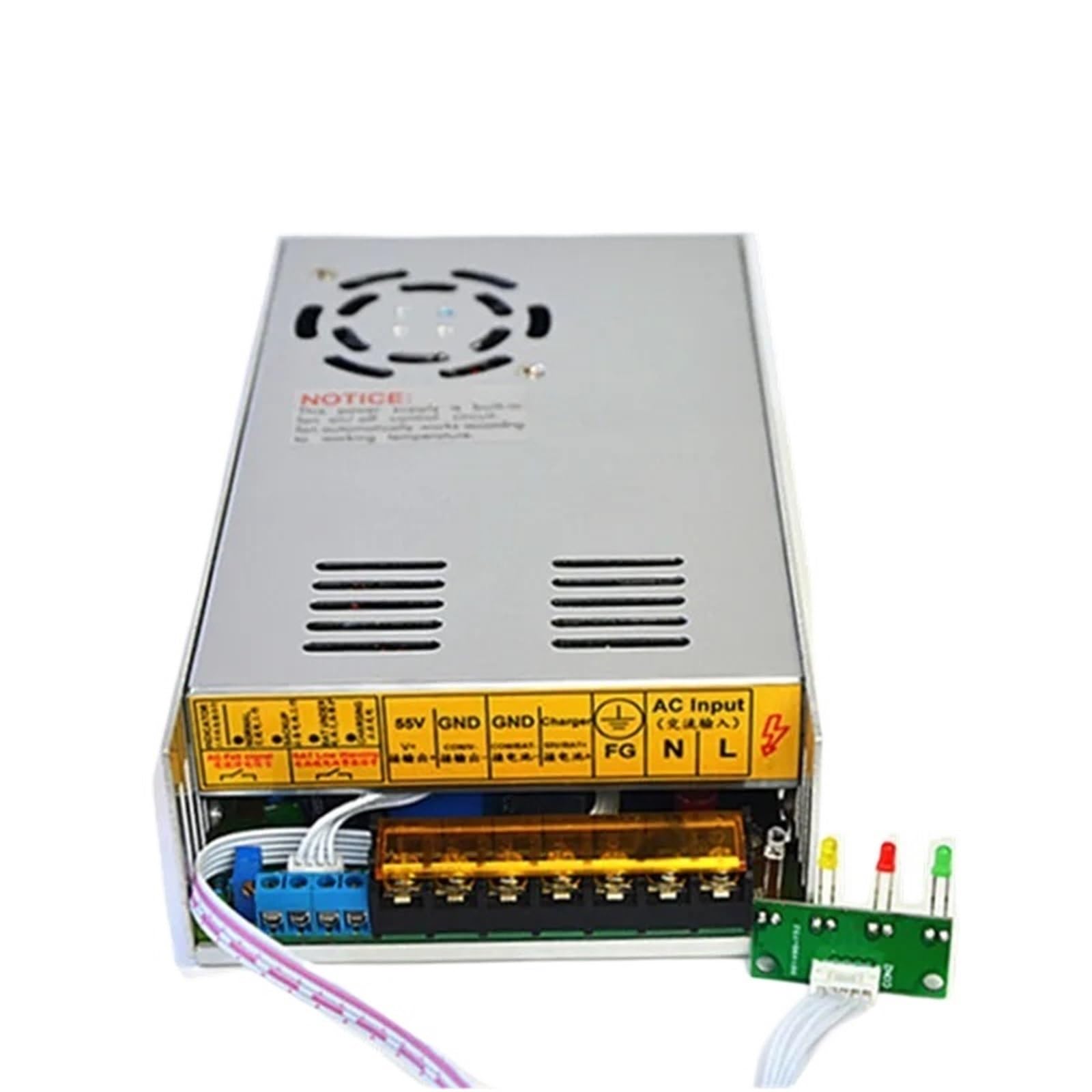 Fuente conmutada 48V 7.5A UPS cargador bateria 55V 350W 5