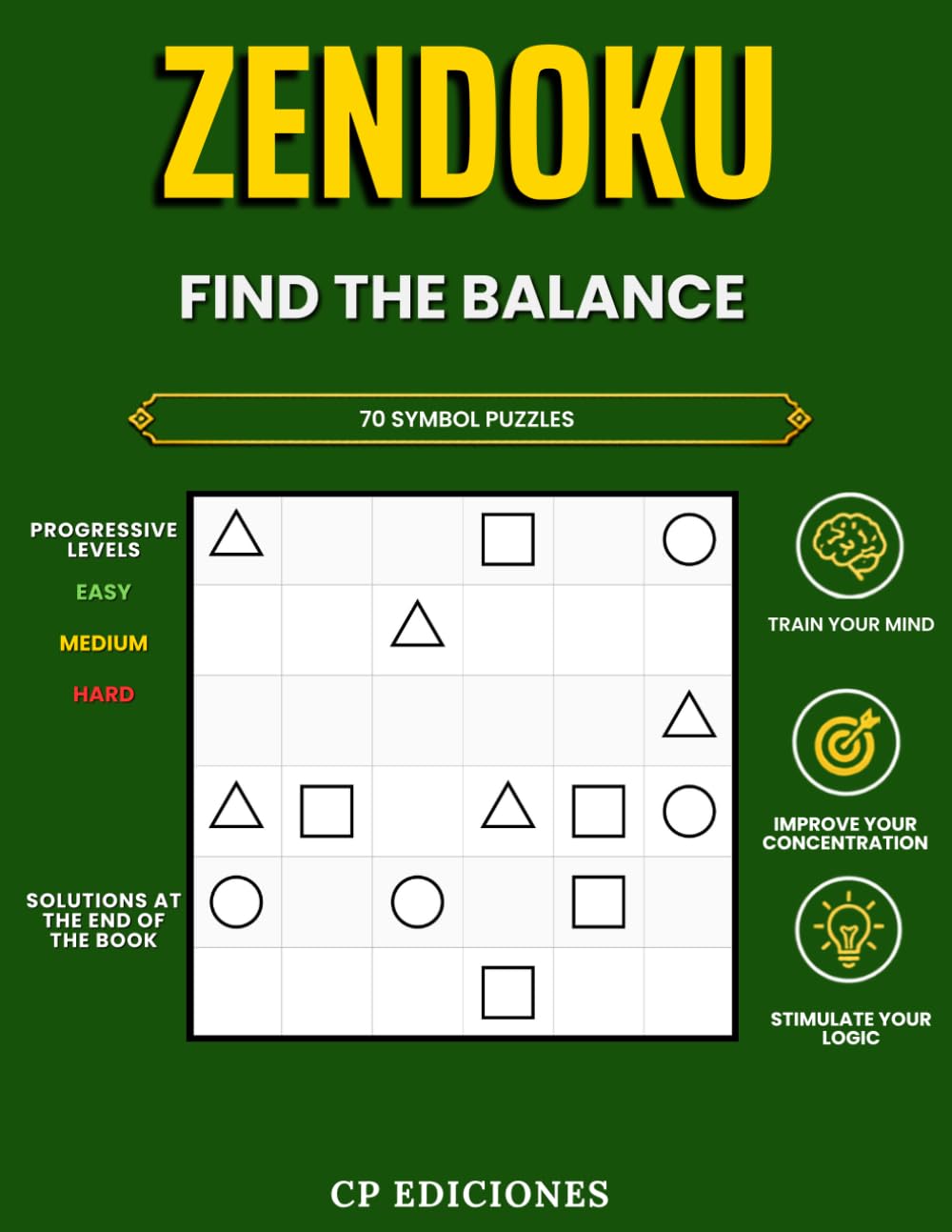 ZENDOKU: Find the Balance — 70 Symbol Puzzles — 3 Difficulty Levels