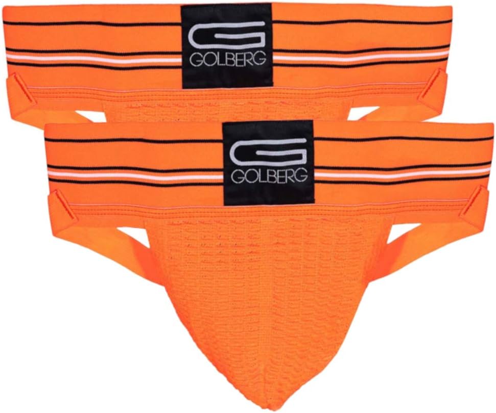 Men’s Athletic Supporters (2 Pack) - Jock Strap Underwear - Extra Strength Elastic
