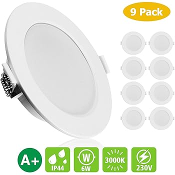 Einbauleuchten ip44 230v Einbauleuchten ip44 230v