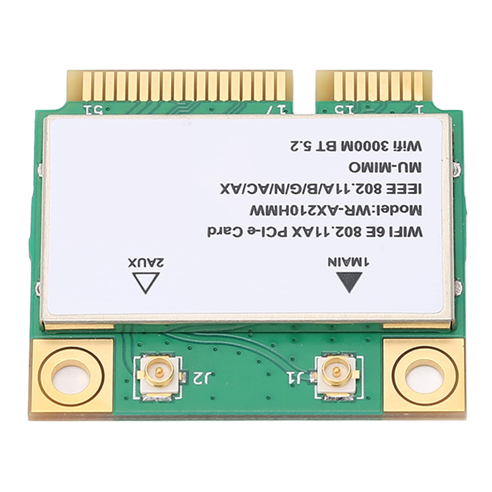 Scheda di Rete WiFi, Scheda di Rete per Laptop, Scheda Radio per PC Desktop per LCD, Fattore di Forma Ridotto, Multifunzione E Altro Ancora