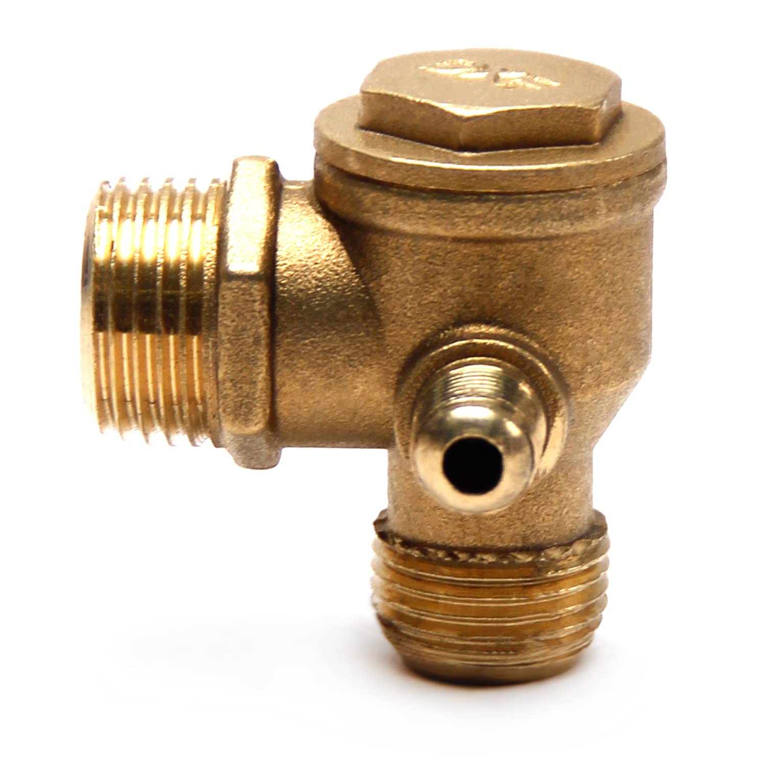 Clapet Anti-Retour En Laiton Pour Compresseur D'air à 3 Voies Outil De