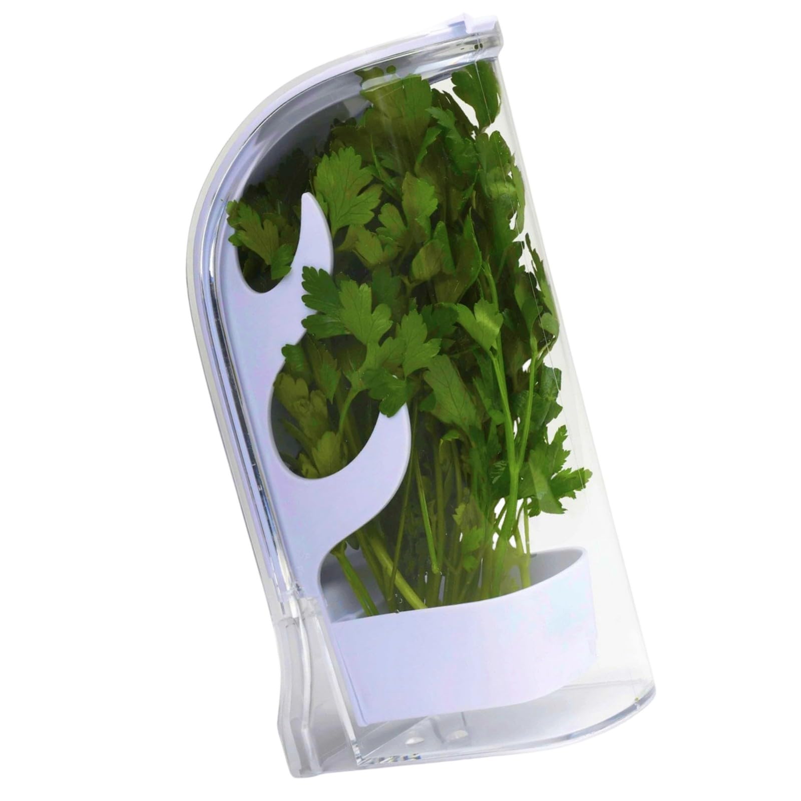Hsioluted Freshing Extenders Container for Greens Prevents Wilting with Airflows and Construction Fridge Vegetable Organizers