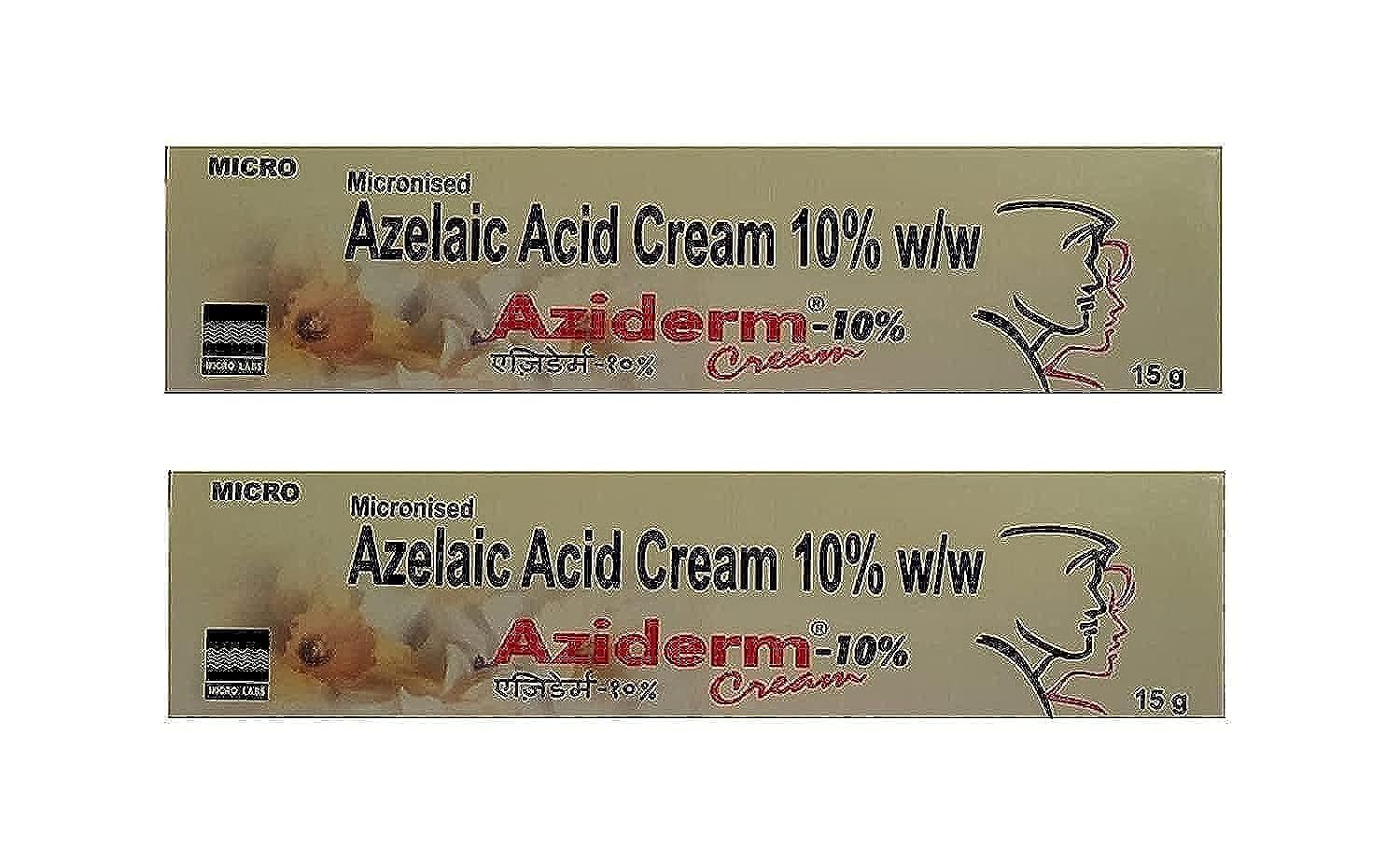 Apeiro MICRO Aziderm 10% cream 15g(pack of 2)