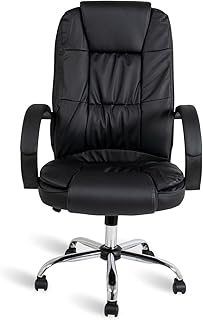 Cadeira de Escritório, Presidente, Healer, Johnson, Giratória - Preta - Produto 10 mais recomendado com 3.6 estrelas