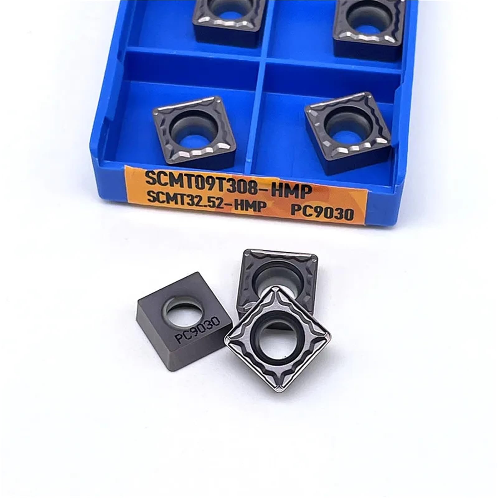 Plaquette de carbure SCMT09T308 HMP PC9030 de haute précision pour usinage CNC de l'acier durable