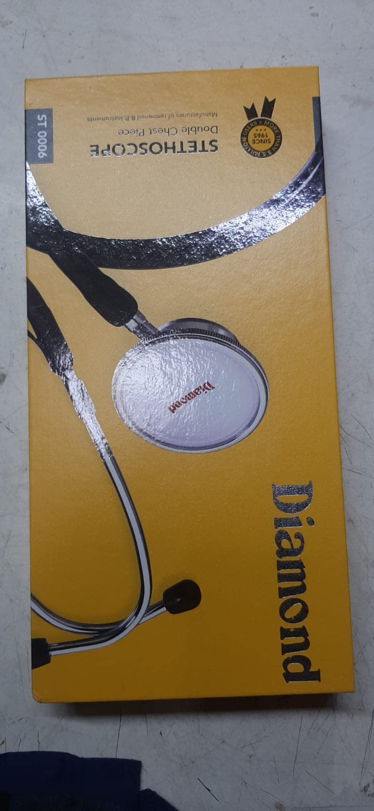 Diamond Dual Stethoscope Eco ST 006 Black Color. (B06XRX8ZT4) Amazon Price History, Amazon Price Tracker