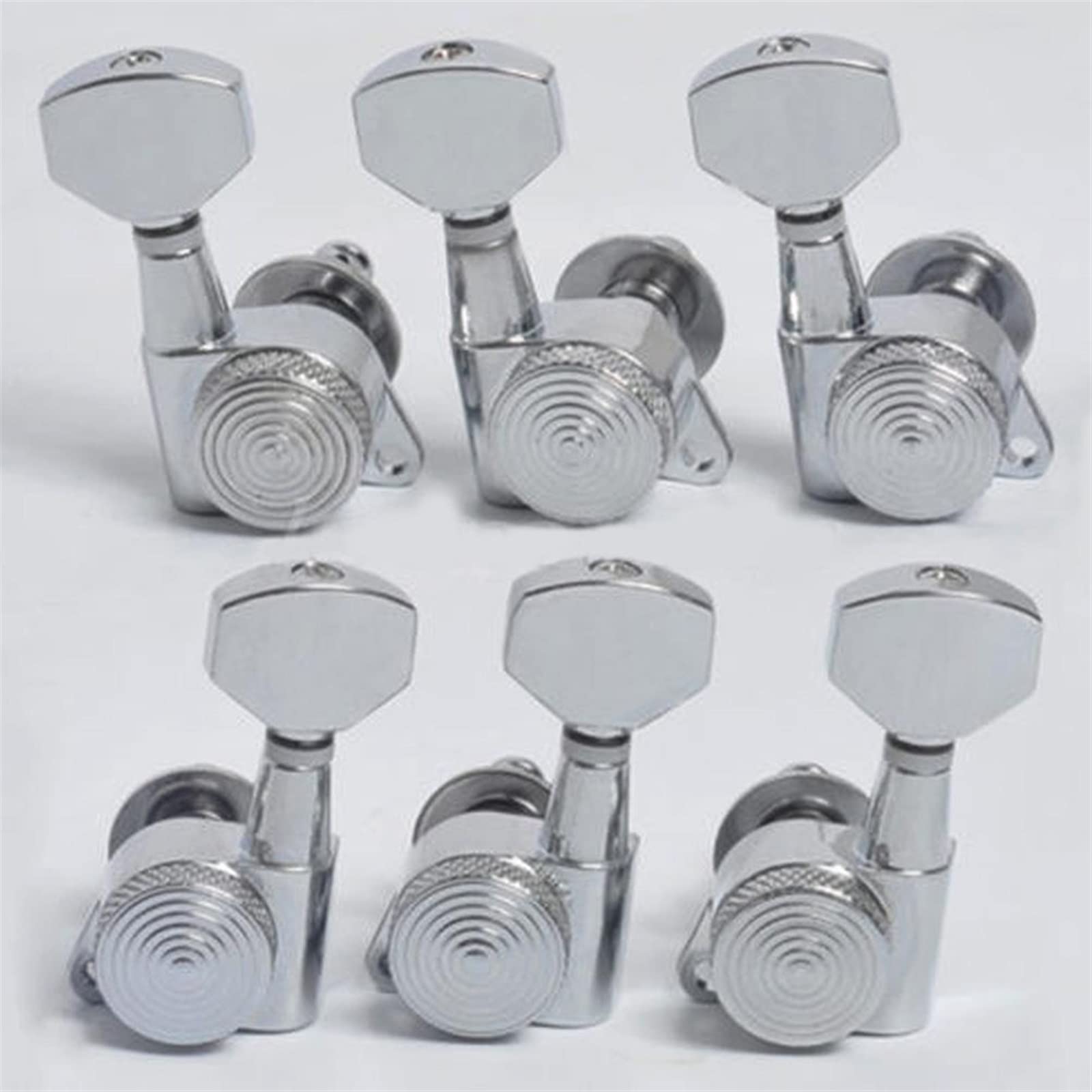 Tuner Mechaniken Knöpfe Guitar String Inline Inline Rechts Links Tuning Pegs Locking Tuners Keys Maschinenkopf Musikgitarren -Teilezubehör