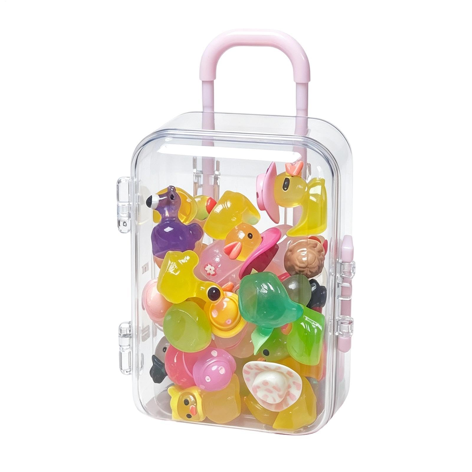 Mini Ducks 30-Piece Tiny Night Glow Figurines Miniatures Charms