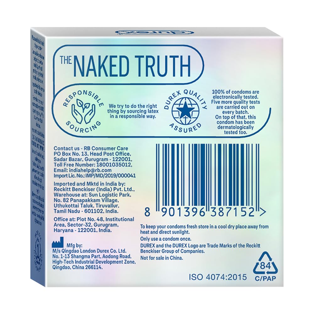 Durex Invisible 003 Condoms 3S | Micro Thin Condom for Maximum Sensations product image 10