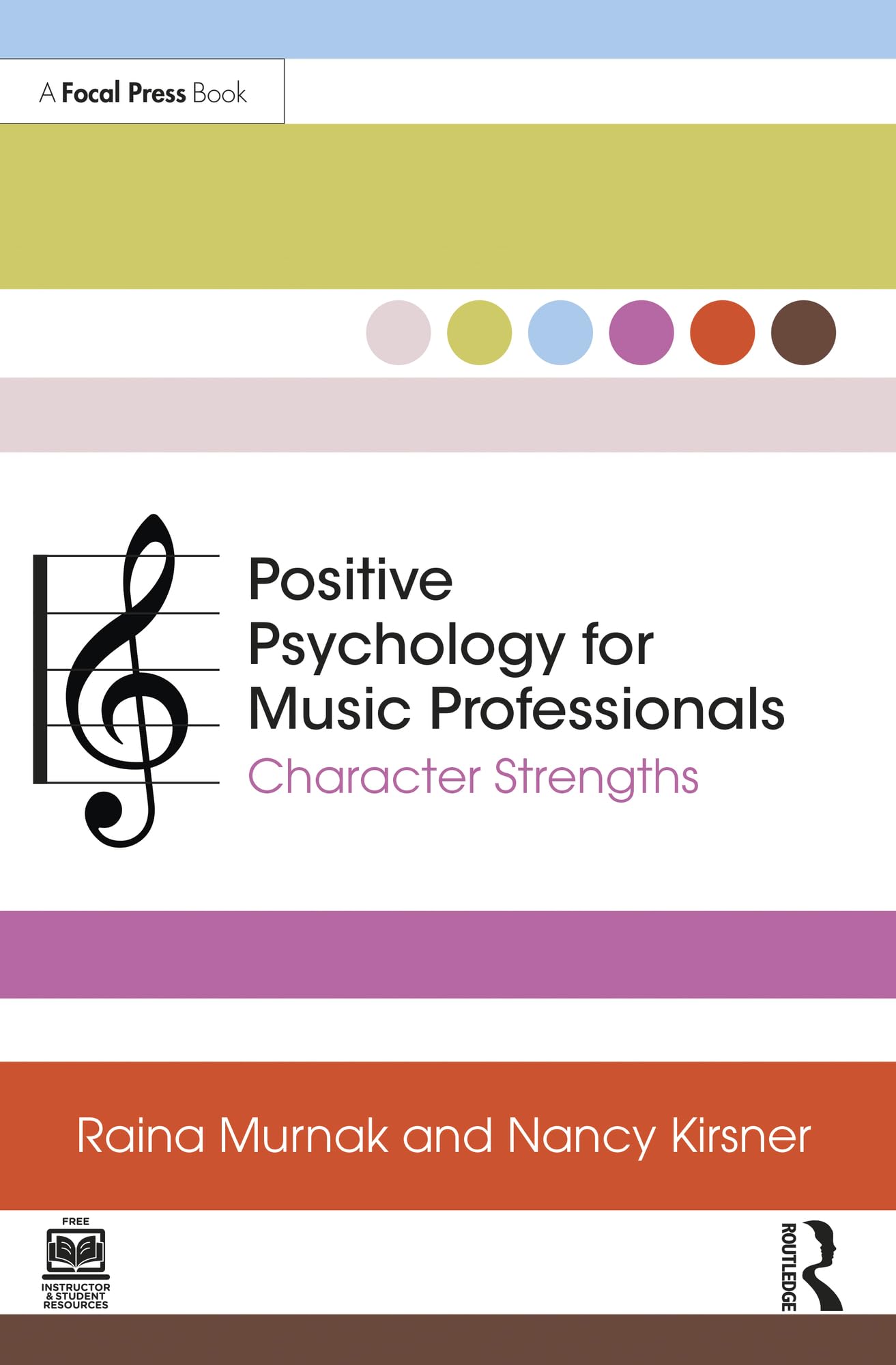 Livre Positive Psychology for Music Professionals sur les forces de caractère format kindle