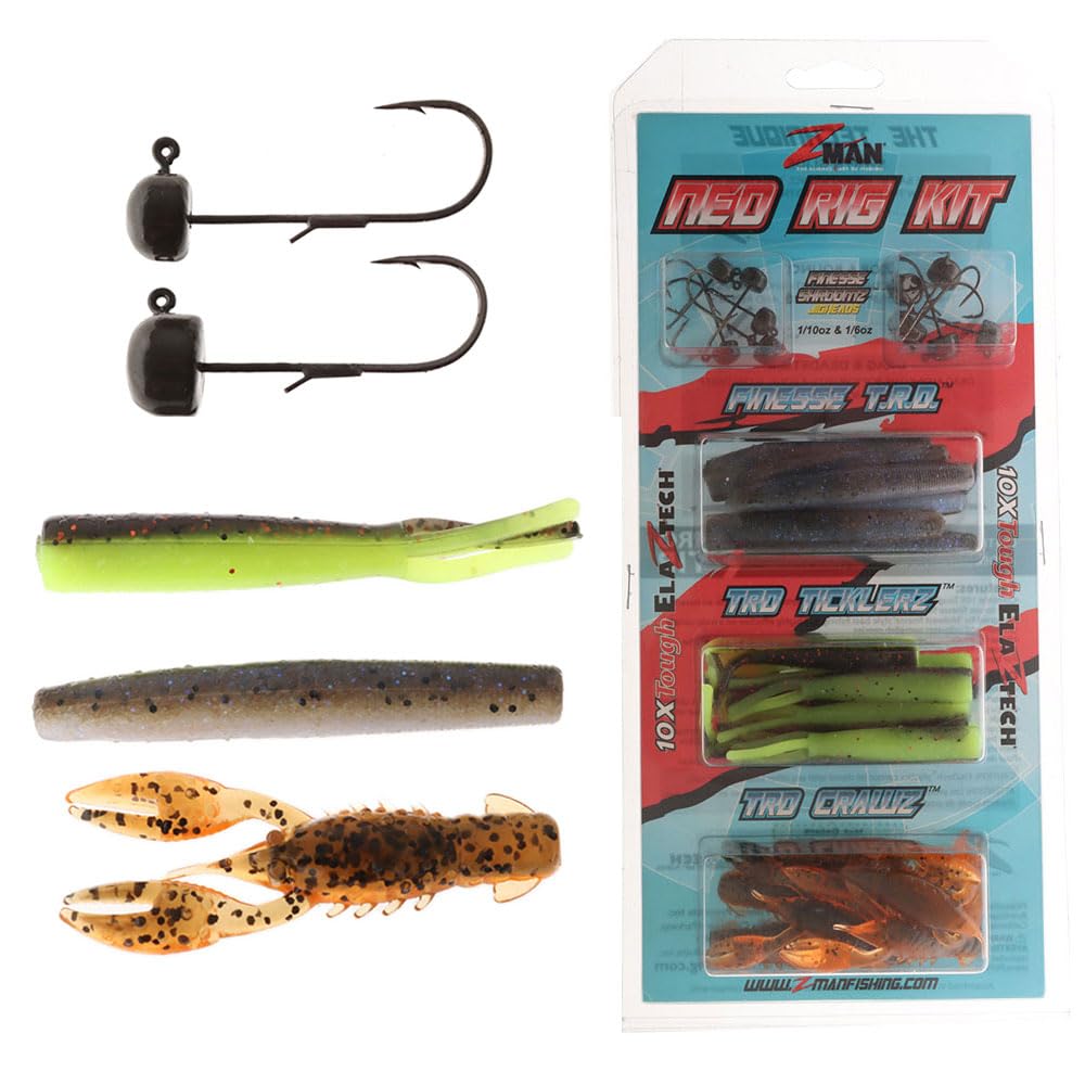 For Sale Z-Man Ned Rig Kit Bait Finesse System Jigheads Ned