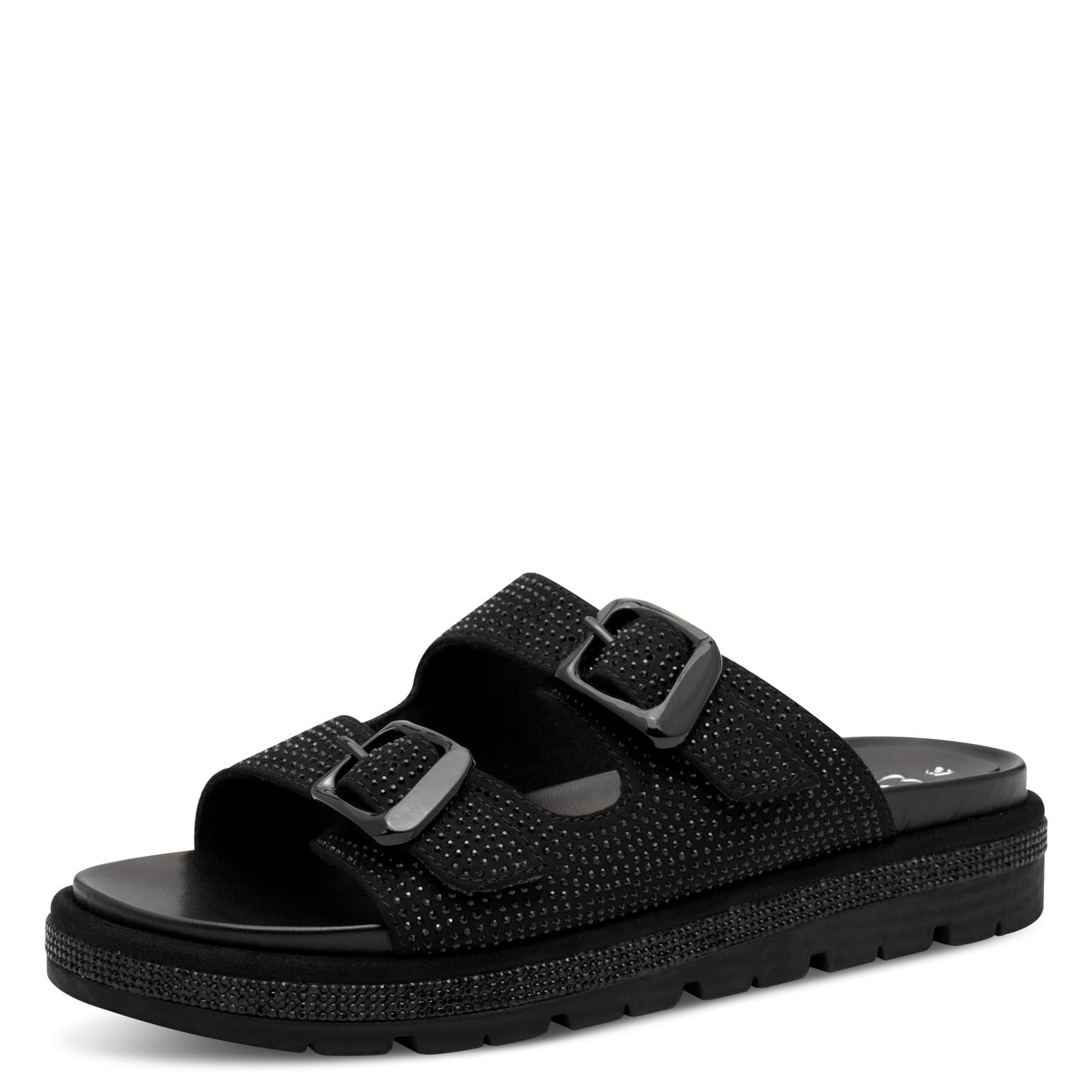 MARCO TOZZI Women's 2-27406-44 Mule, Black, 7.5 UK