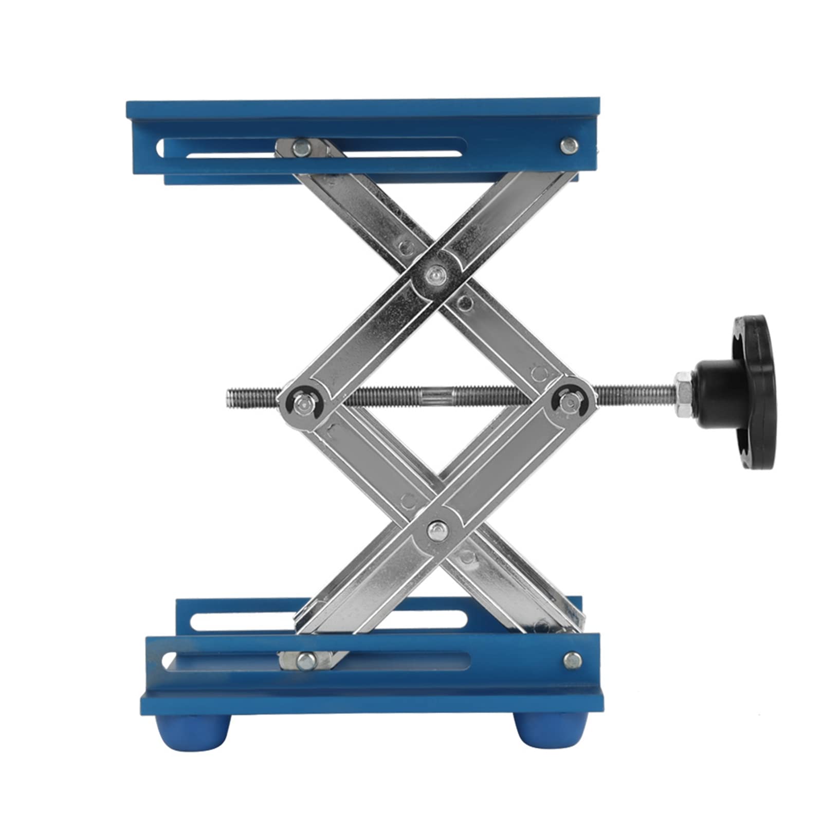 Supporto regolabile in ossido di alluminio L, altezza 70-250 mm per strumenti di fisica, chimica e biologia, resistente alla ruggine