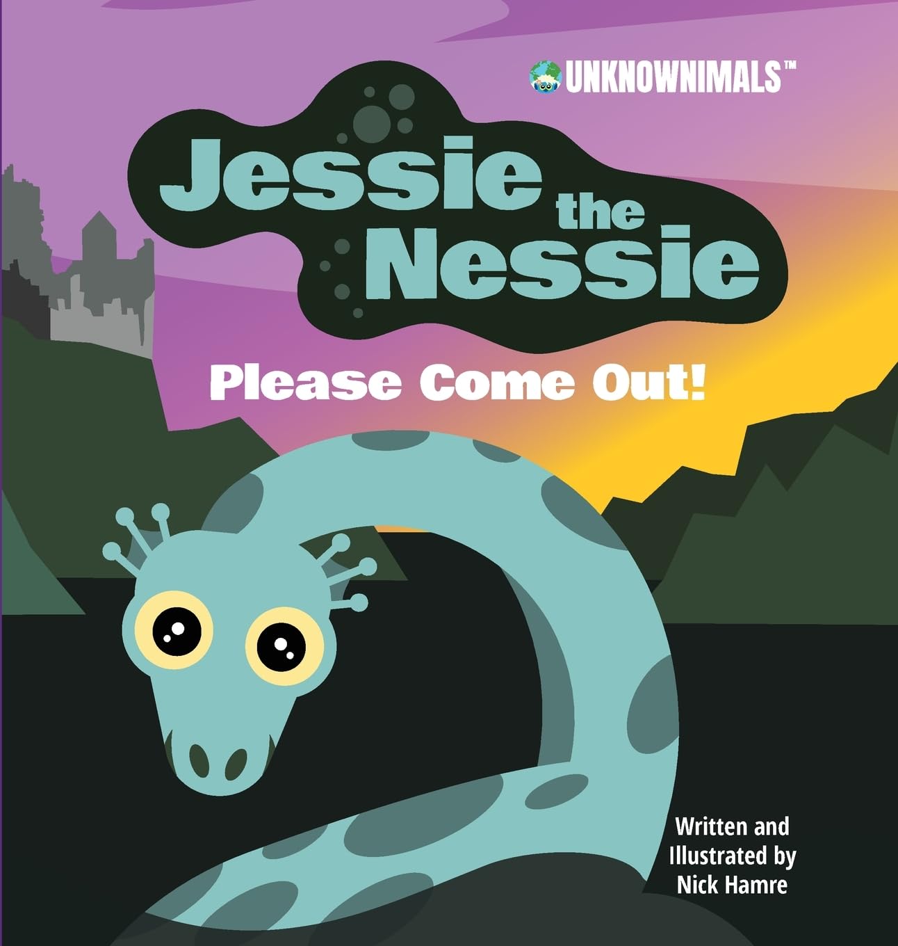 Nick Hamre Graphic Design Jessie the Nessie Please Come Out!
