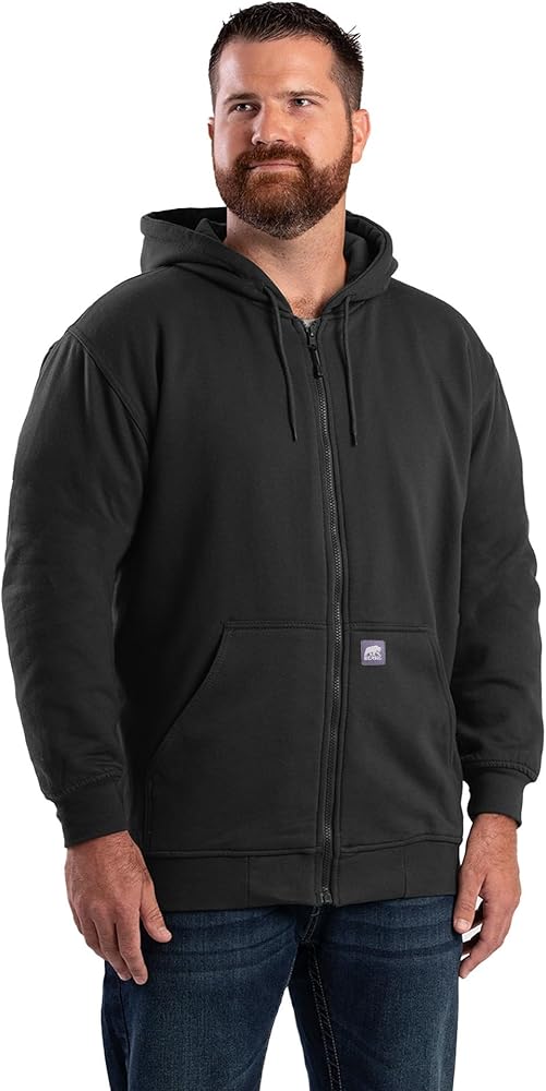 Berne Men's Heritage Thermal-Lined Full-Zip Hooded Sweatshirt