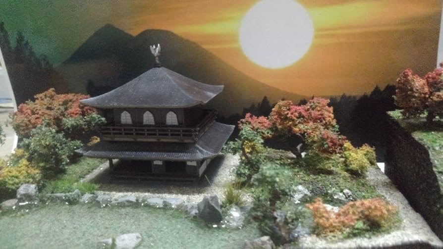 お寺、ジオラマ✨プラモデル✨１/１５０✨ハイクオリティ⚡お寺混合２点情景ジオラマ お寺、ジオラマ✨プラモデル✨1/150✨ハイクオリティ⚡お寺