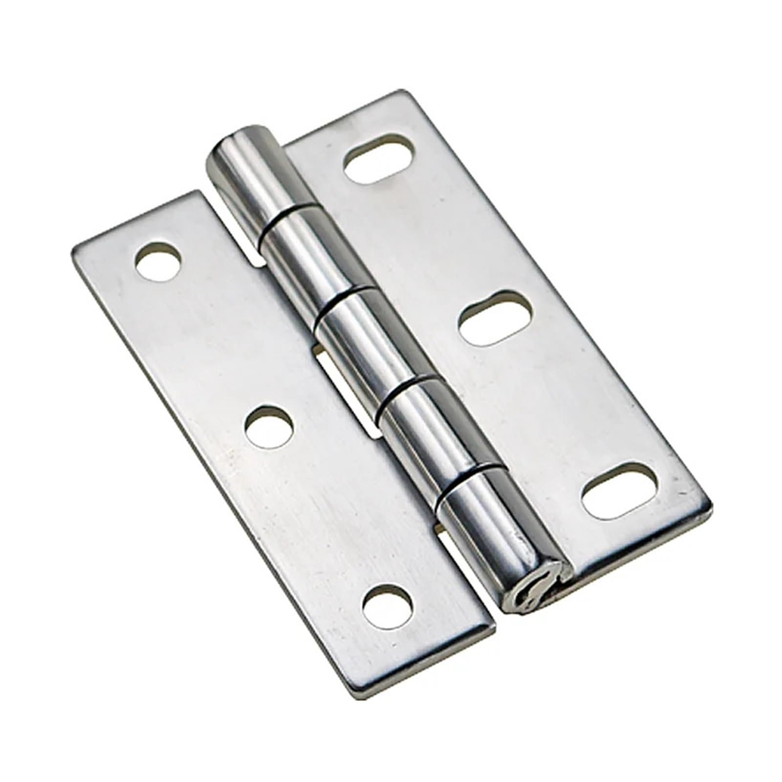 Asymmetric Waist Hole Hinge 304 Stainless Steel Suitable for Industrial Mobile Cabinet Hinges 1Pcs(XG02-046-2S-32)
