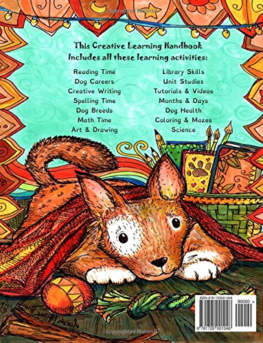 All About Dogs - Fun-Schooling Journal: Do-It-Yourself Homeschooling Curriculum Handbook - 365 Pages - Ages 7+