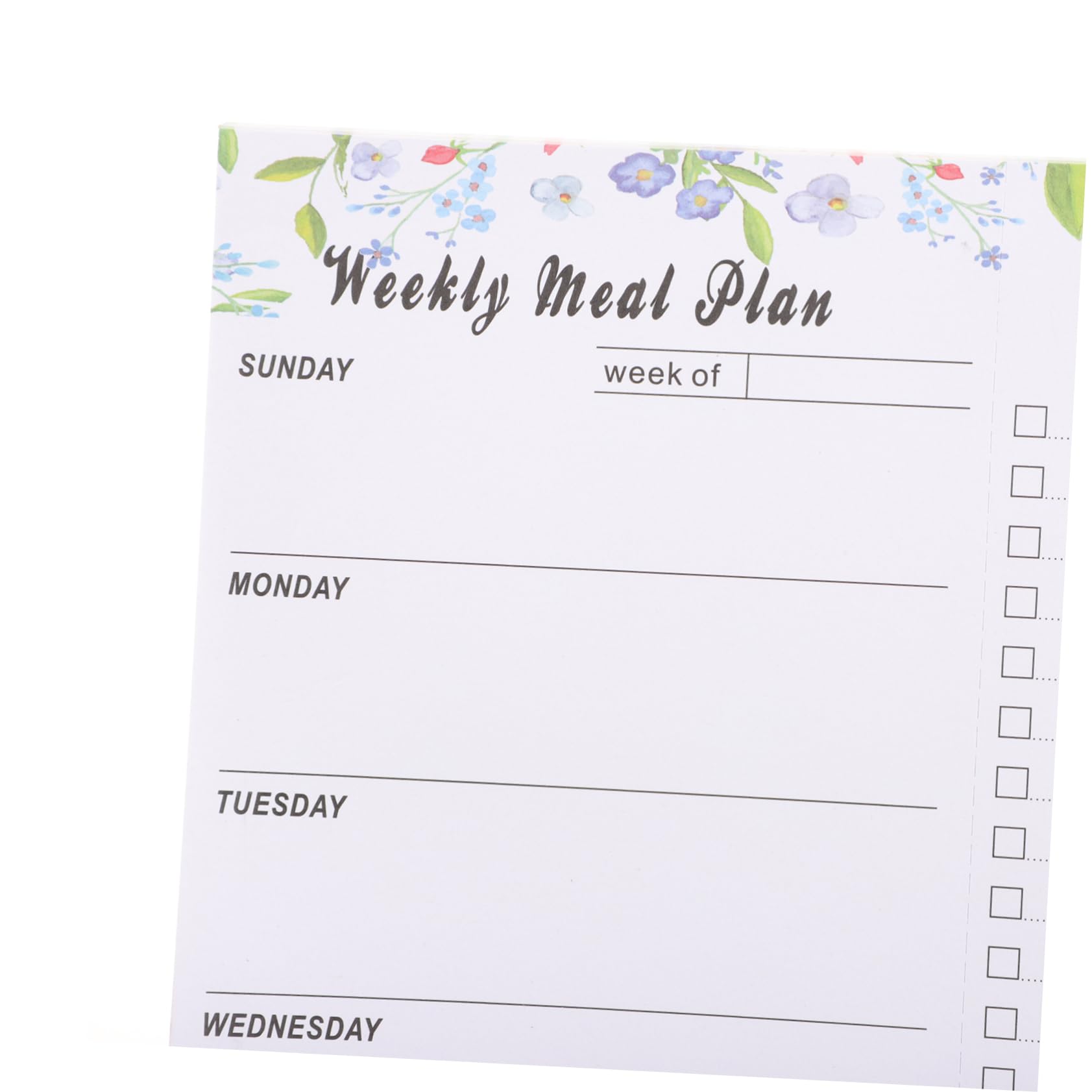 Planner Settimanale Magnetico Frigorifero 52 Fogli Carta
