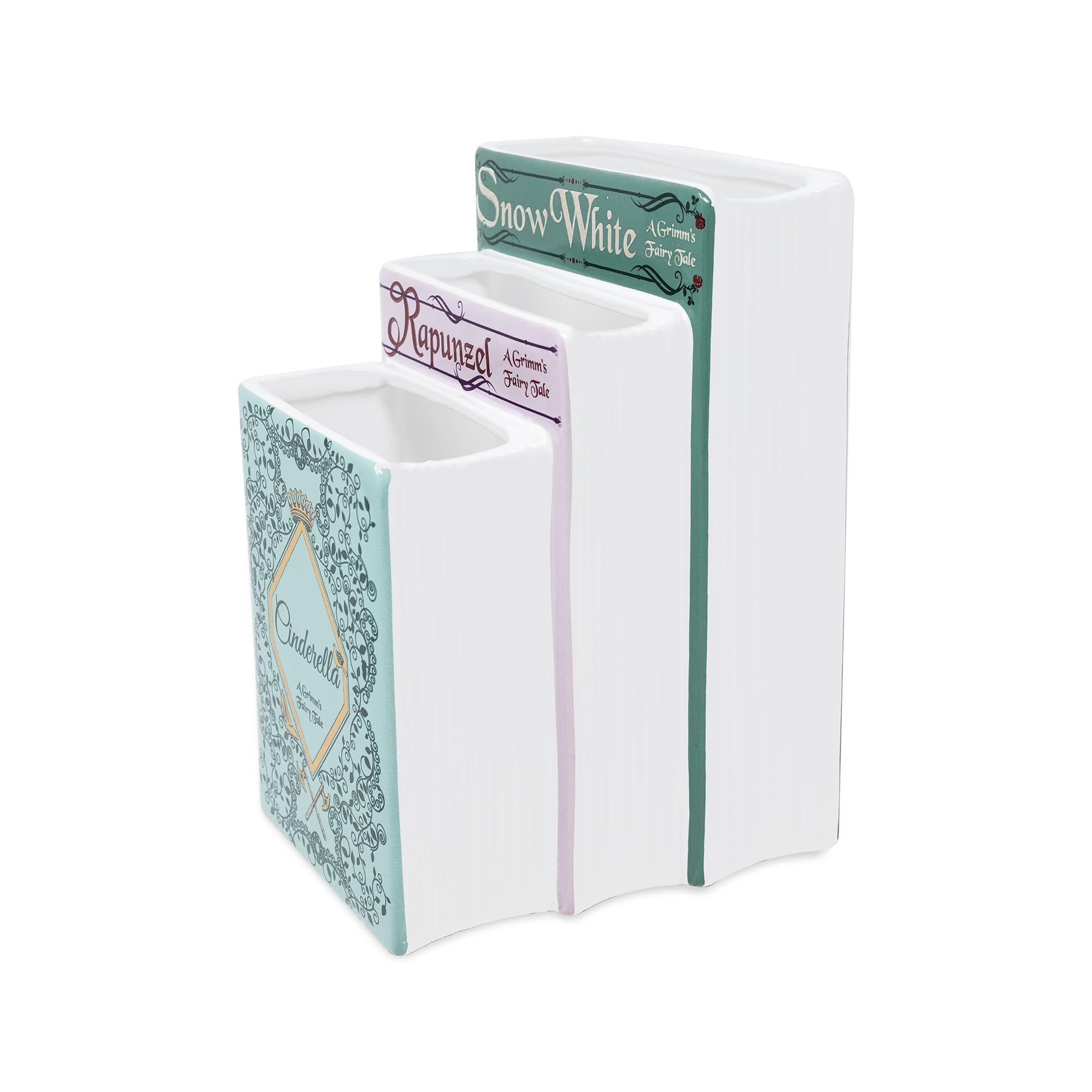 Buch-Vase Sinn Und Sinnlichkeit - Dekorative Keramikvase Für Buchliebhaber