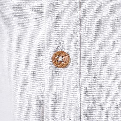 Image of Vida Loca Men's Cotton Linen Plain Stitched Half Sleeve Shirt