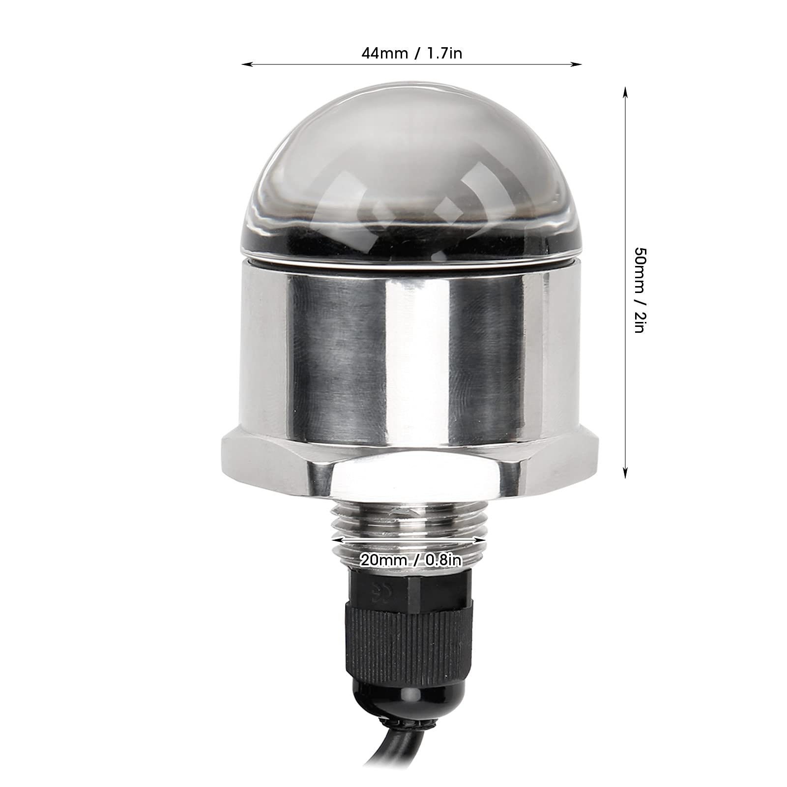 Le Bateau Bleu Allume 9LED Lumières sous-Marines de Bateau 12V Lumière de Bouchon de Vidange 1200lm 1/2in NPT Fil Lampe sous-Marine pour Bateau Marin Yacht