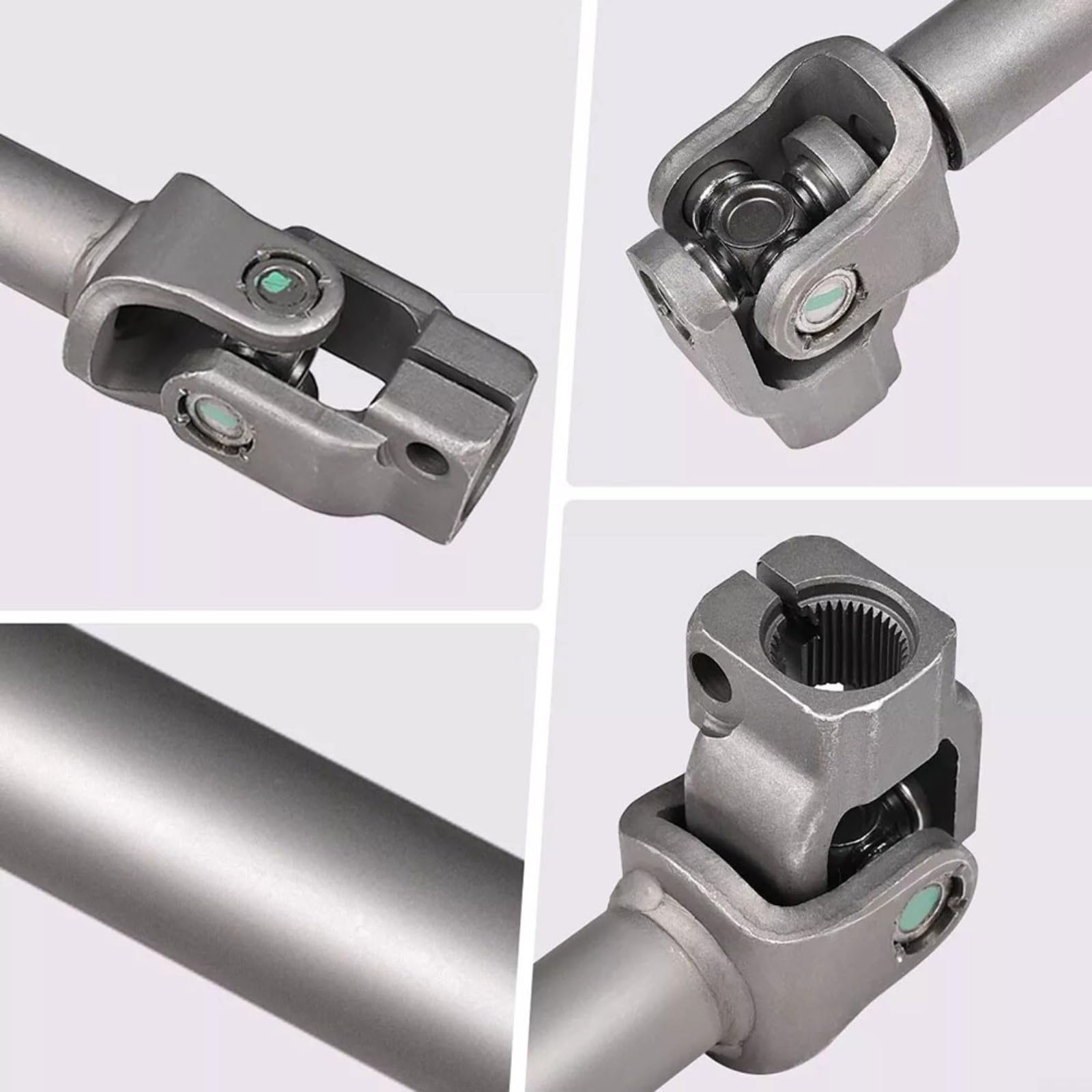 Eje intermedio de columna de dirección, para Ford Fiesta 2008-2022 Transit 2014-2022, pieza de repuesto compatible con construcción de metal 1758288 8V513K644BB
