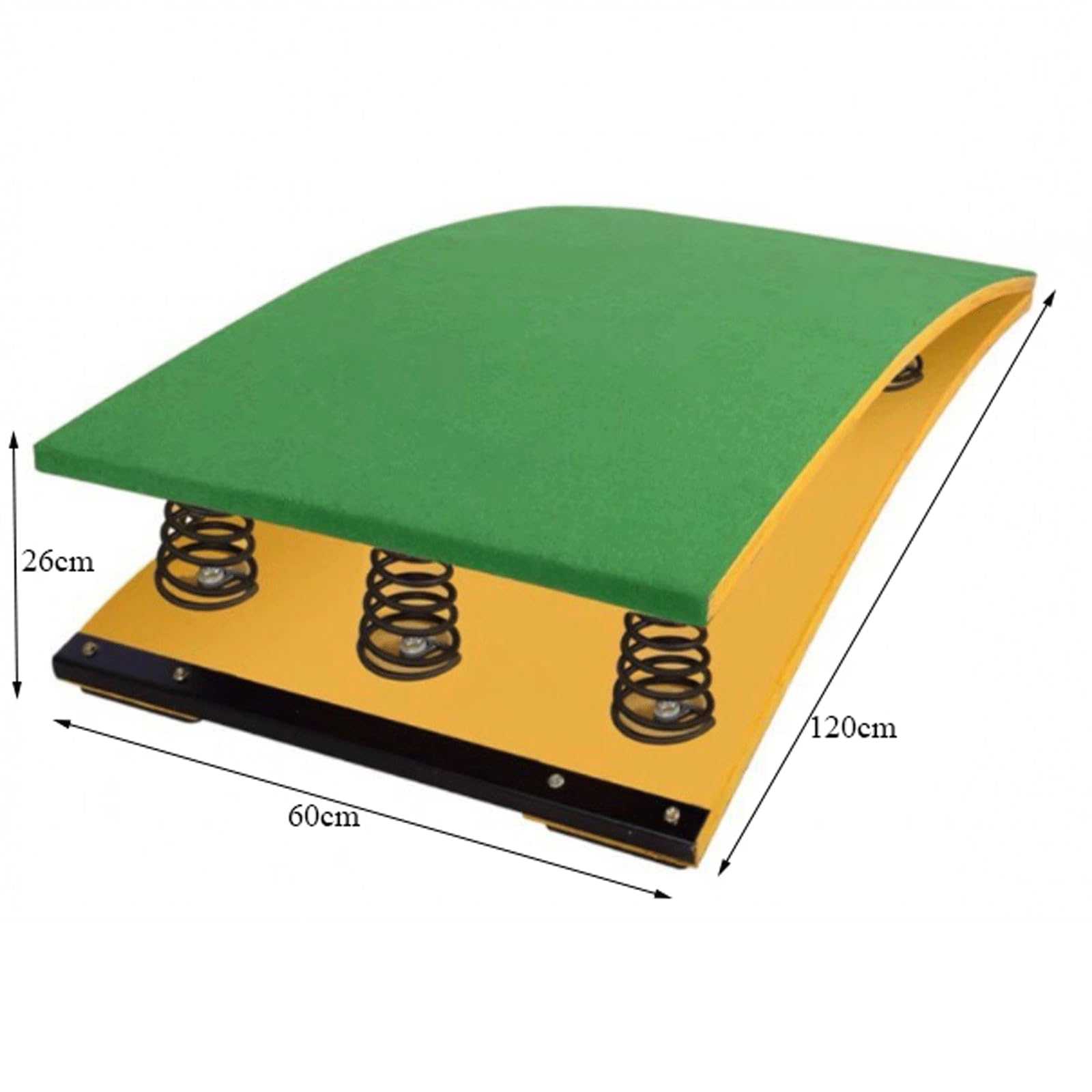 Trampolino Elastico per decollo e capriola Power Board, Trampolino Elastico con 2/4/6/9 Molle per Adulti/Adolescenti/Bambini Allenamento