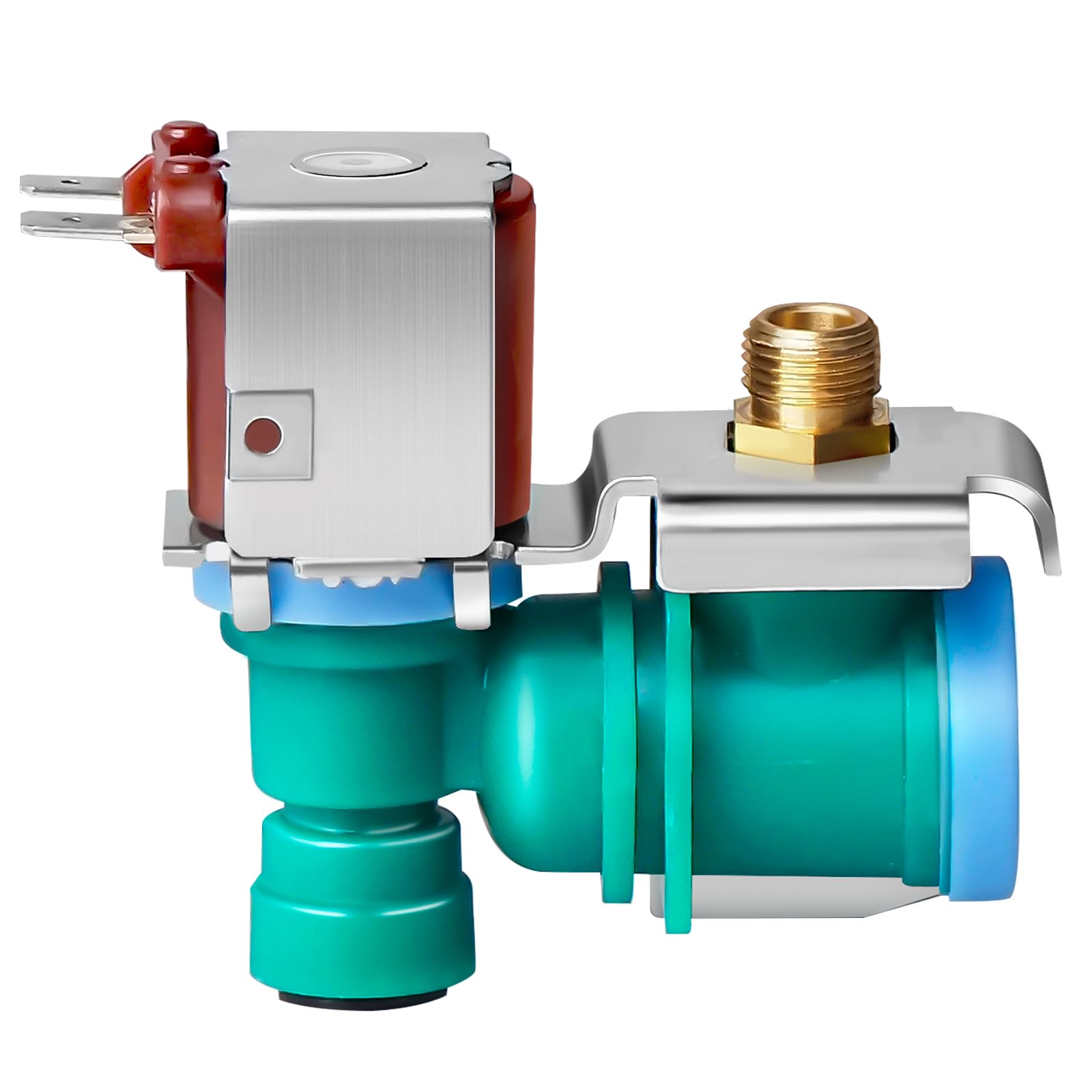 2026 Upgrade W10238100 WPW10238100 W10498992 Refrigerator Water Inlet Valve Fit for Whirlpool Kenmore Kitchen-Aid IKEA Refrigerator Replace AP6017532 IMV-8100 K-77473 W11451511 PS11750831 by Blutoget