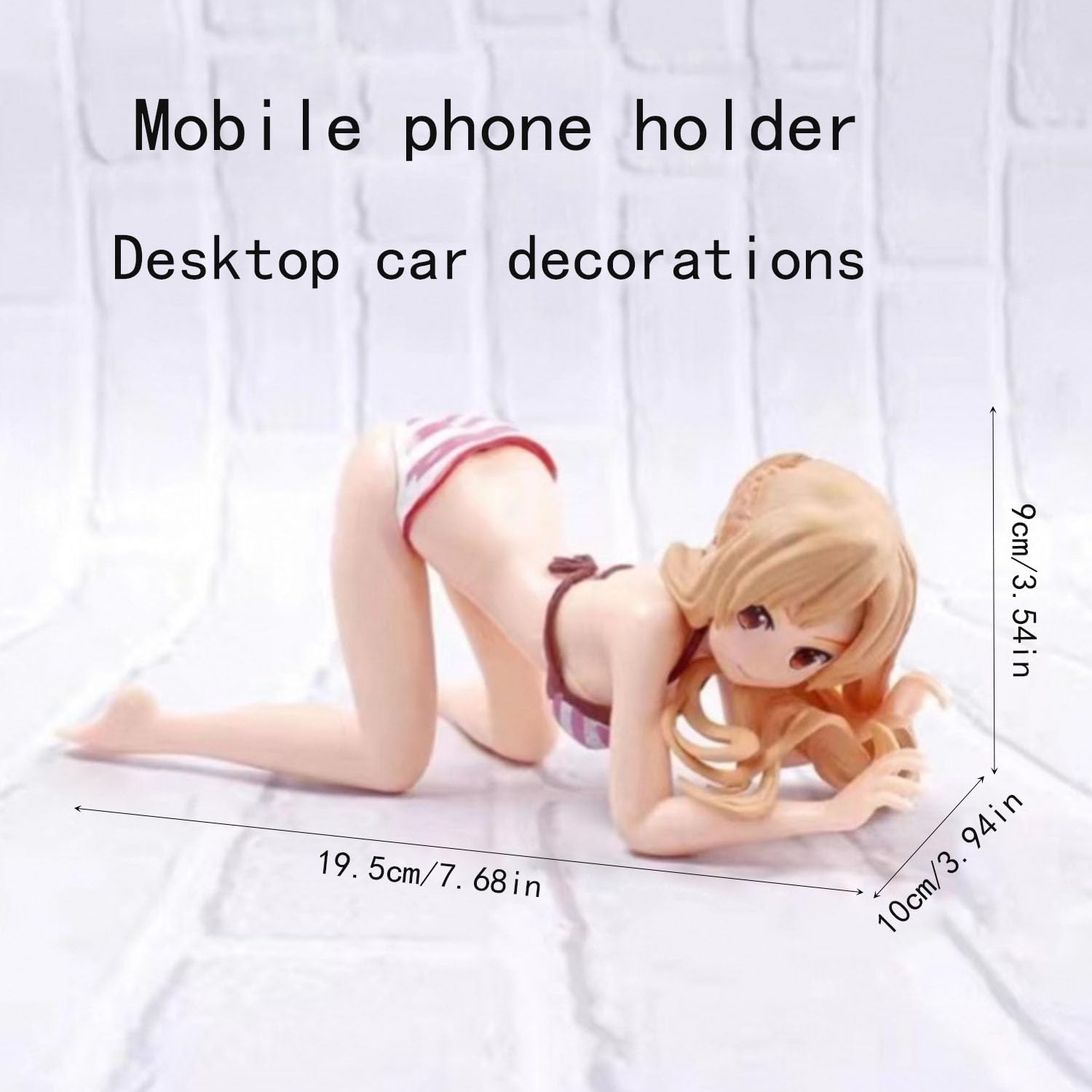 Amazon.com: XDHLDULYK 1PCS Yuuki Anime Action Figure, Detachable Multicolor  Collectible Character Statue PVC Dolls Gifts Anime Cartoon Phone Bracket  Desktop Decoration Ornament Swimsuit Doll Car Toy 3D Model : Toys & Games