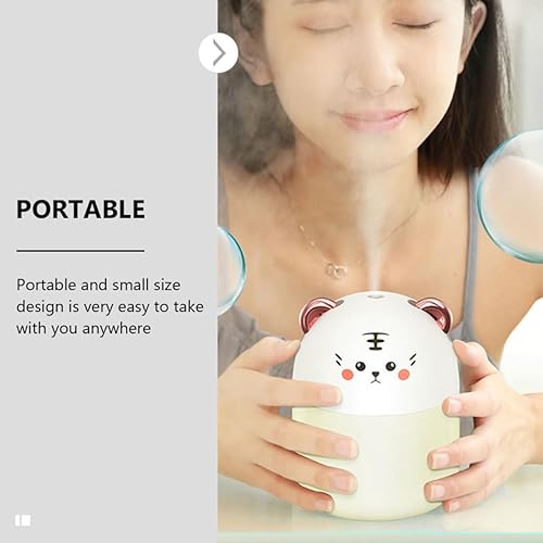 Miniatura 9 de Decorative USB Air Humidifier Mini Desktop Mist Atomizer Portable Quiet Humidifier for Office Bedroom Car Use Easy Operation and USB Rechargeable