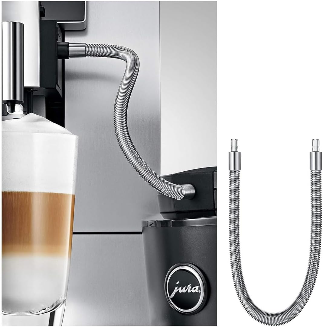 Coffee Machine Replacement Milk Tubes - Silicone & Stainless Steel For Bosch/Siemens