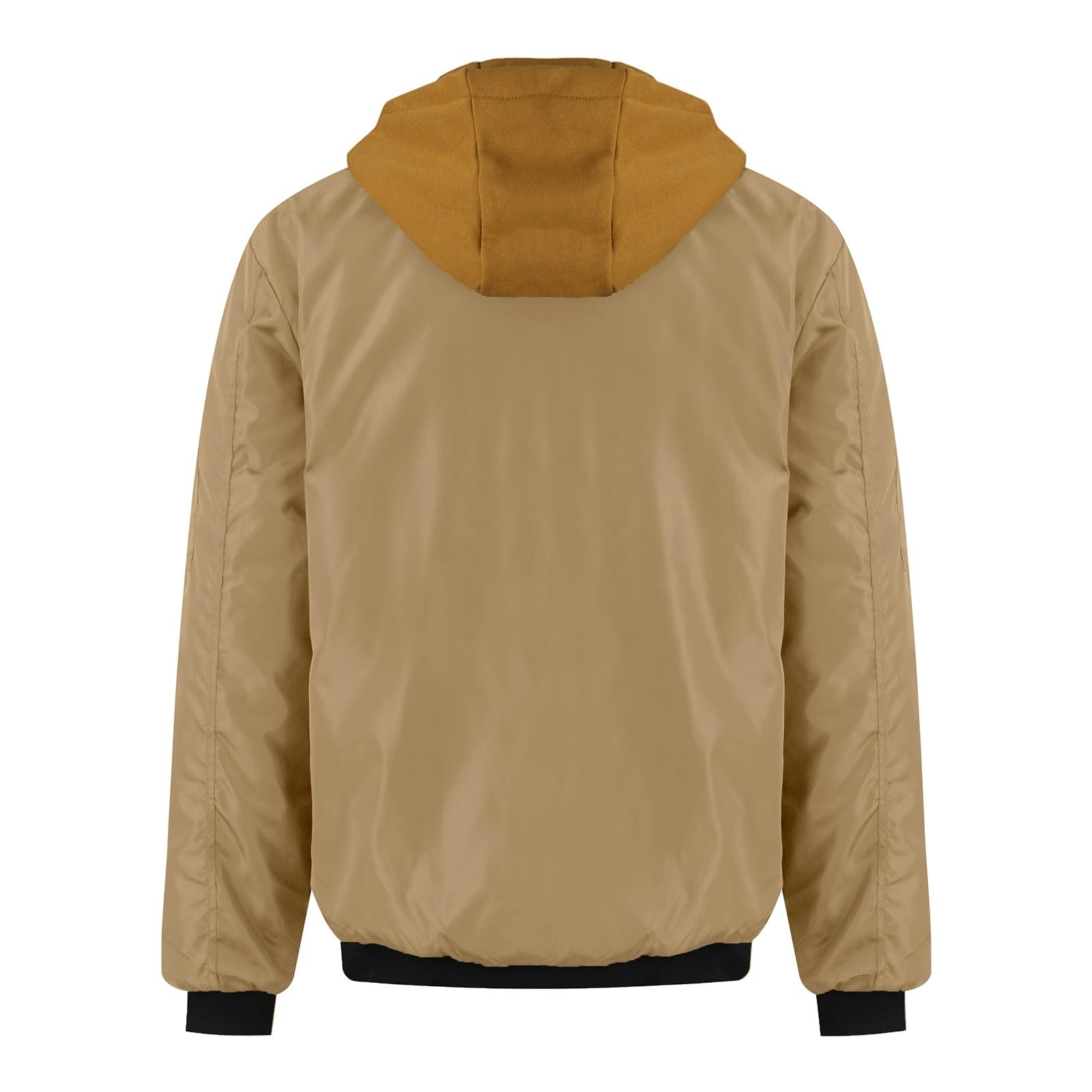 KONG JIMFAN Übergangsjacke Herren Regenjacke Khaki M