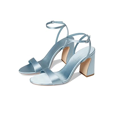 Loeffler Randall Malia Curved Heel Simple Sandals With Ankle Wrap Women