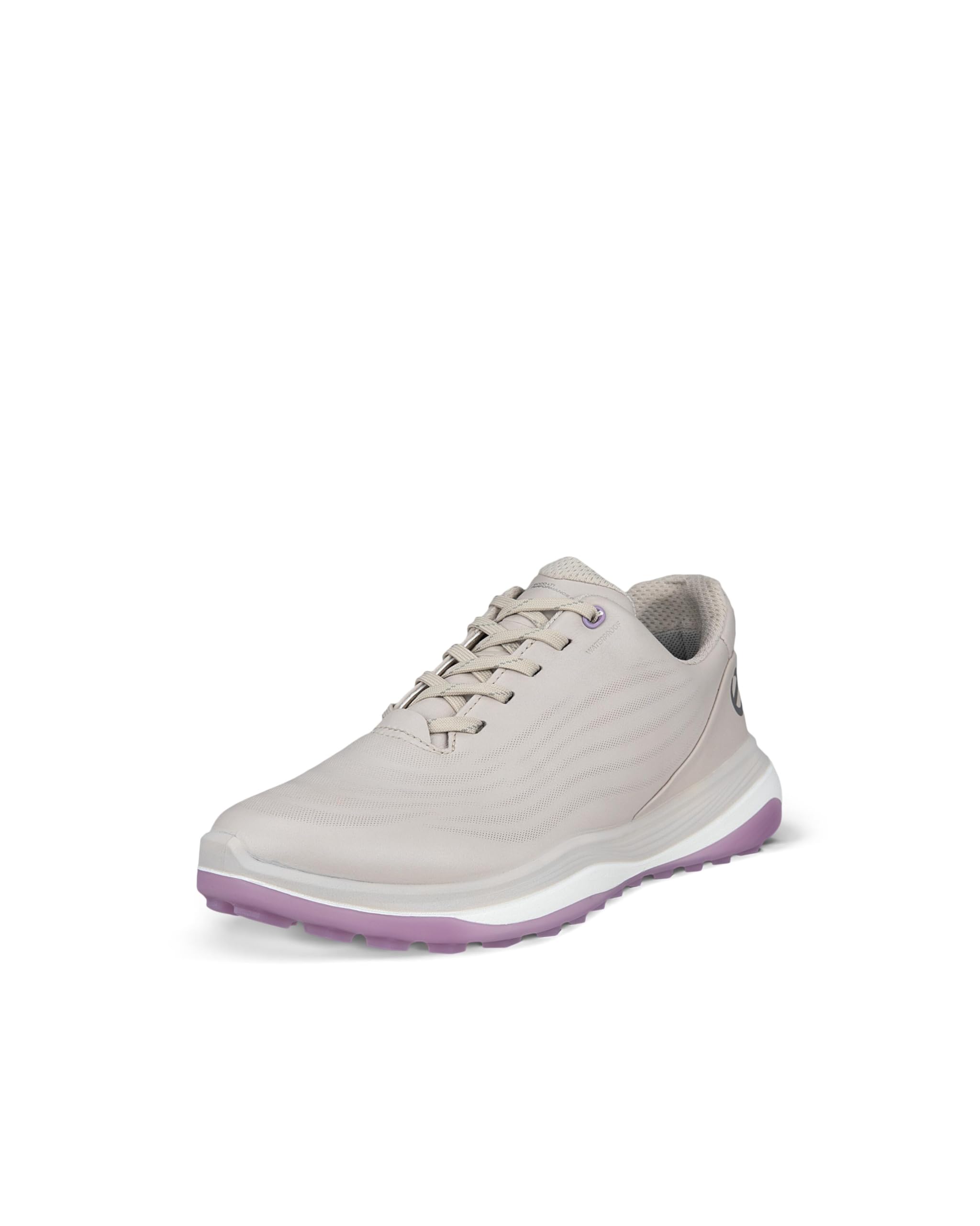 ECCO Women's Lt1 Hybrid Waterproof Golf Shoe, Gravel, 7-7.5